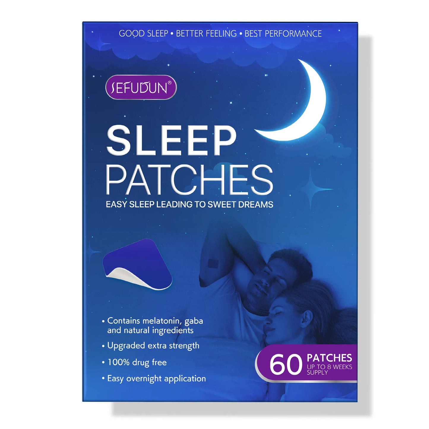 Nature's Snooze™ Sleeping Patches For 5-Star Sleep
